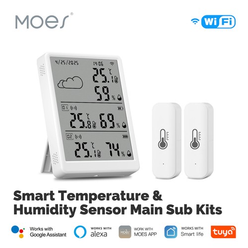 Moes wifi smart hygrometer - moes,